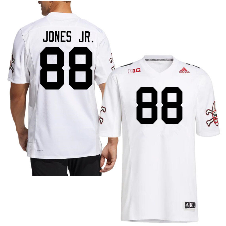 Men #88 Victor Jones Jr. Nebraska Cornhuskers College Football Jerseys Sale-Strategy - Click Image to Close